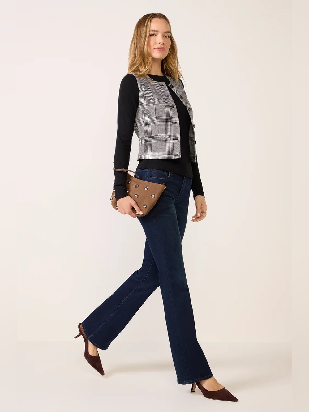 Kut Natalie Flare Color Leading Evereve Exclusive Size 4 EUC dark wash - Picture 5 of 13